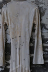 Mutedance 24 Autumn and Winter Button Lapel Long Sleeve Dress MD-MD24FW82-hoary MD24FW82 MD24FW83